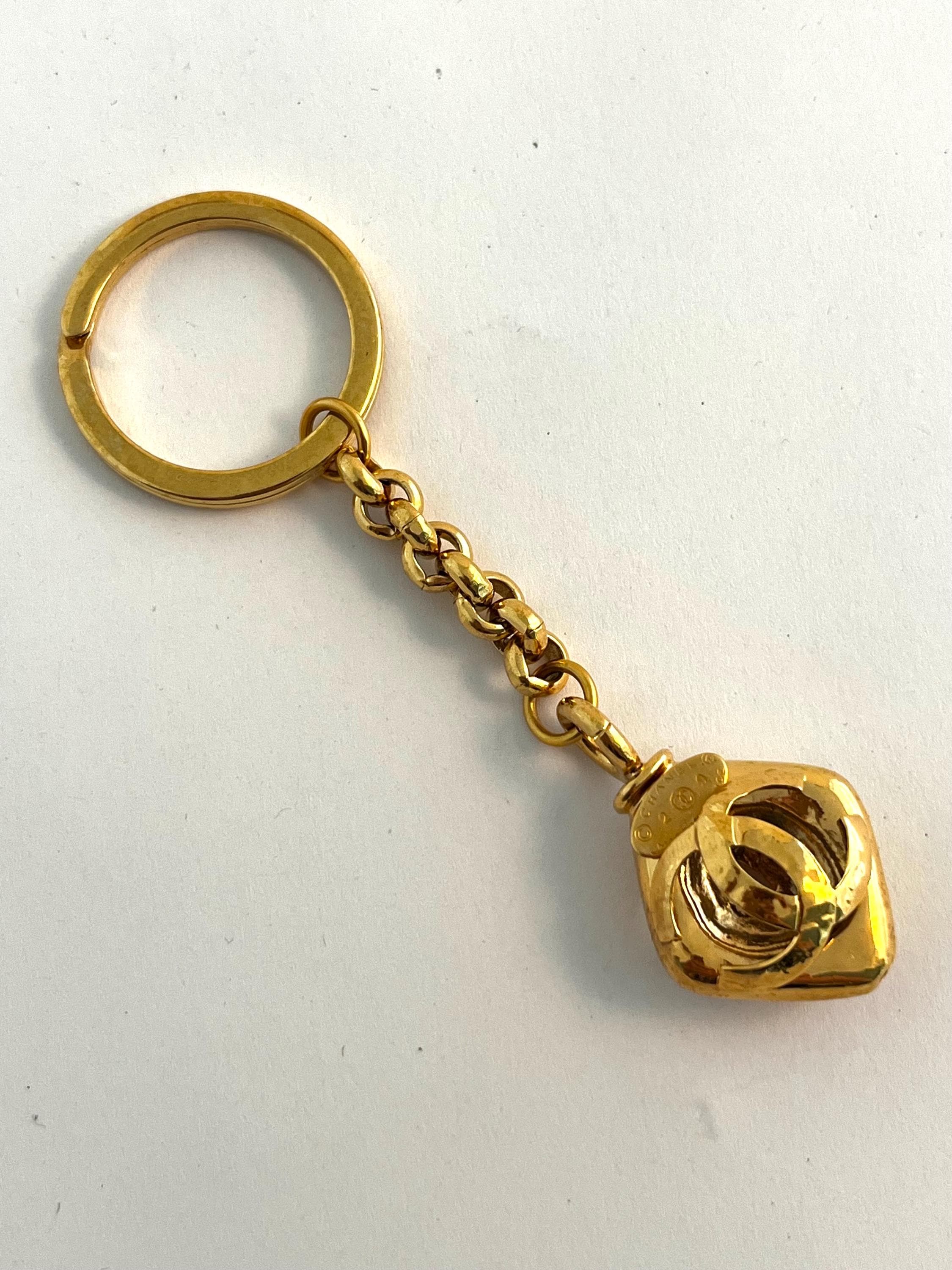 Chanel Logo Keychain - Etsy
