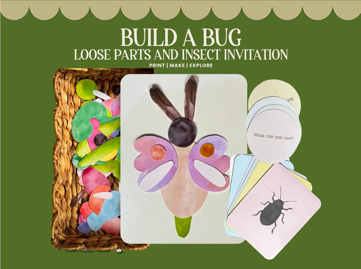 Build a Bug Activity | Preschool Insect STEM Learning (PDF Download) - Etsy