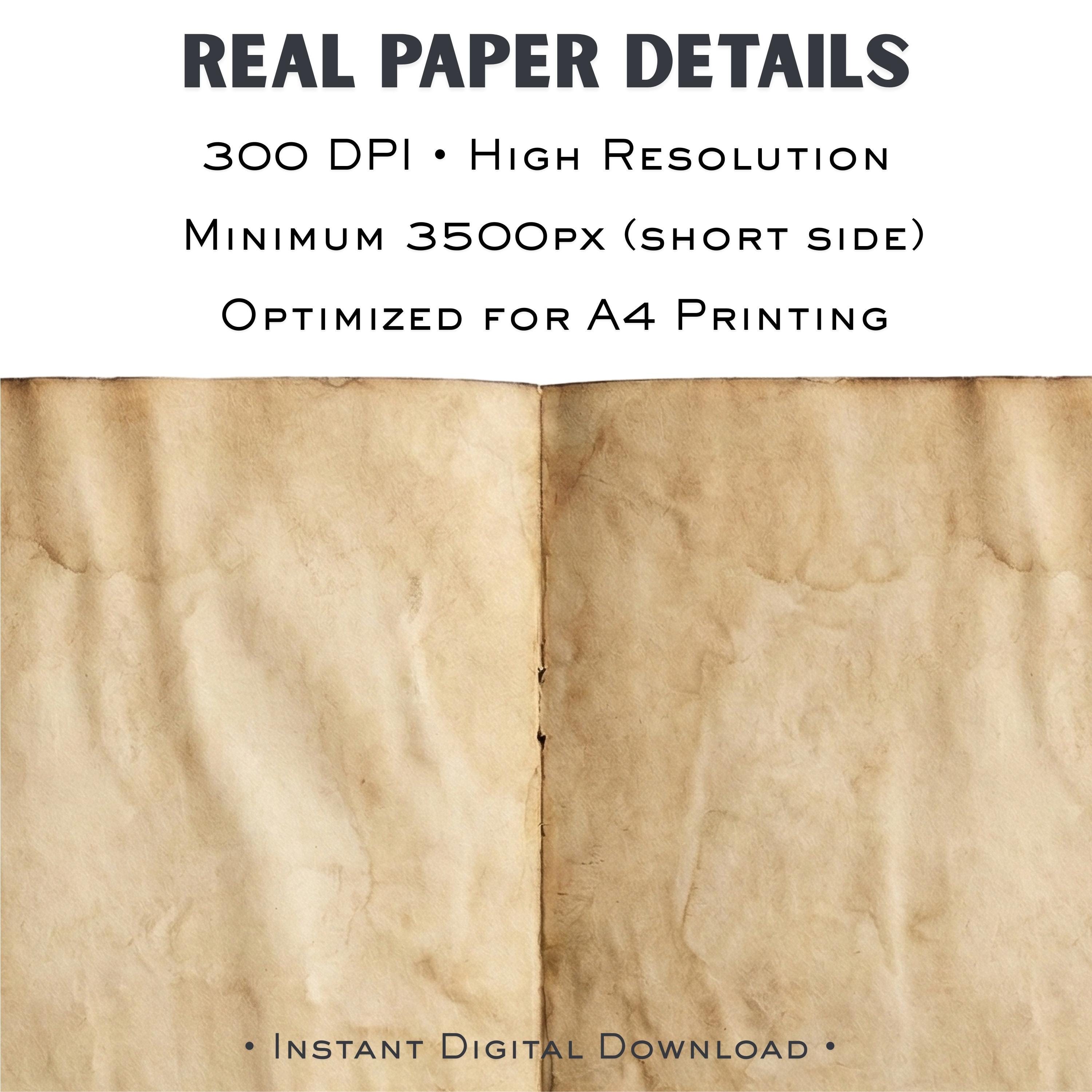 Vintage Notebook Junk Journal Kit – Aged Blank Pages (digital Download ...
