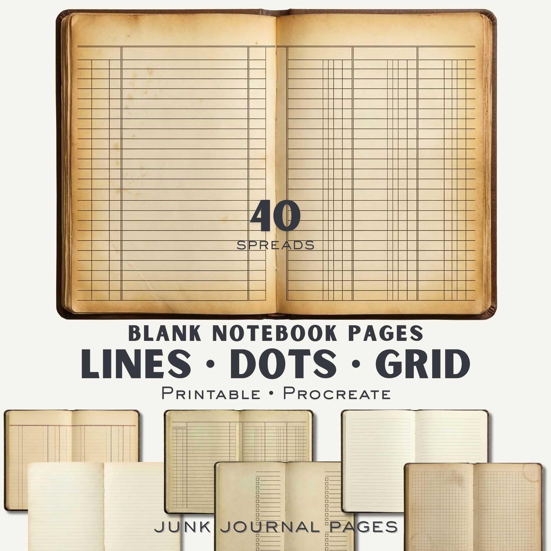 Vintage notebook - Etsy 日本