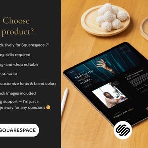 modern brand design squarespace