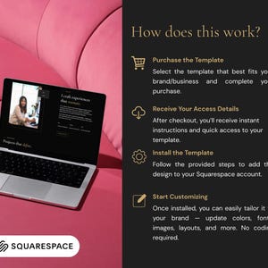 one page website squarespace