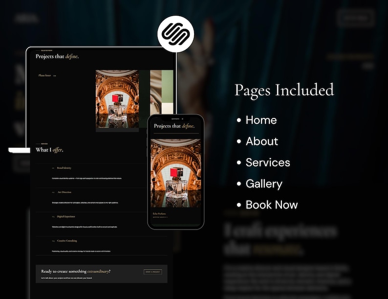 customizable theme with responsive design