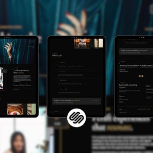 professional website squarespace