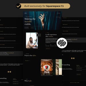 portfolio showcase squarespace