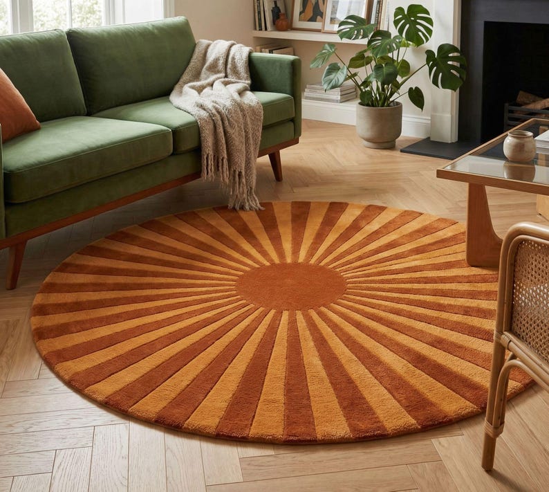 minimalist, and contemporary interiors. The soft plush texture and warm earthy tones make it ideal for living rooms, bedrooms, or