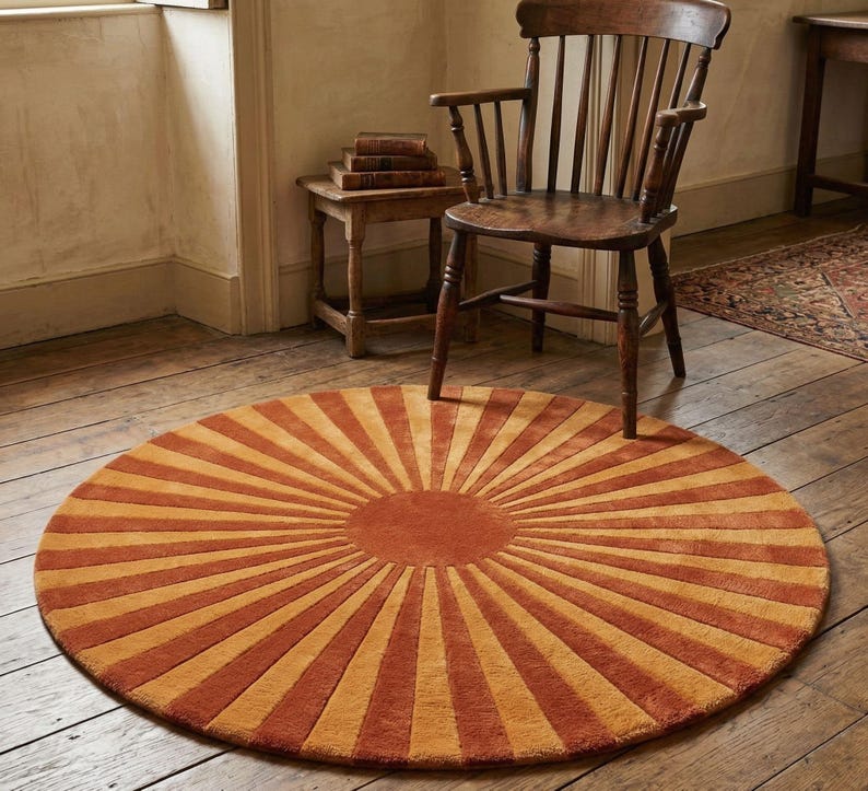 modern home decor lovers. Perfect for those looking to elevate their interior with a unique and artistic rug, this piece combines comfort,