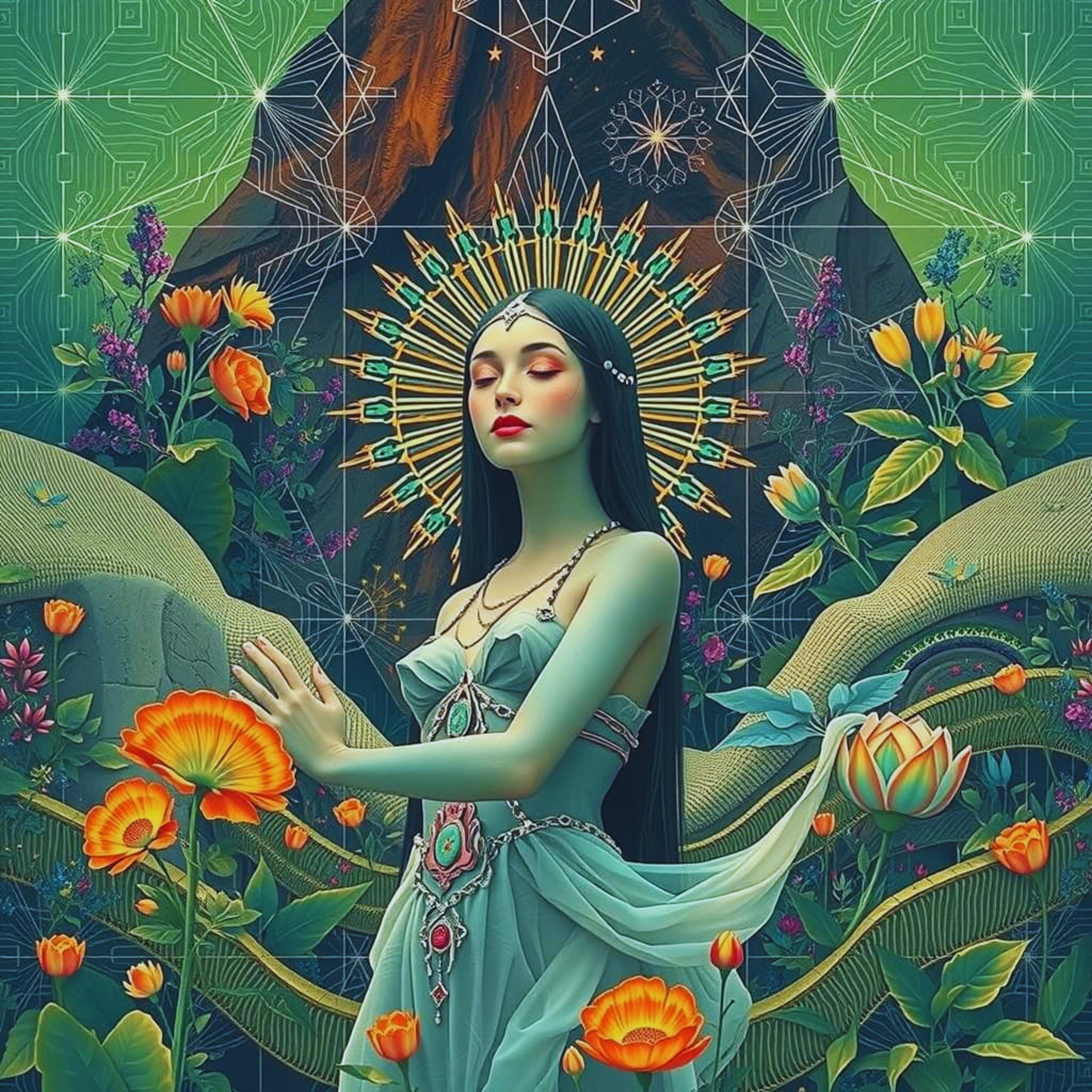 Nature Goddess Portraits — Earth Mother (vol. 2) — 2 Mythic Feminine ...