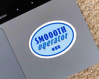 F1 "Laptopaufkleber ""SmoothOperator"" - Formel1 Racing Aufkleber Carlos Sainz 55."