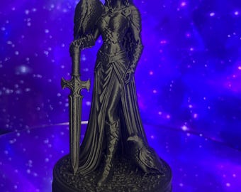 Morrigan Statue, Pagan Altar Statue, Celtic War Goddess, Raven Goddess, Celtic Mythology Decor, Celtic Goddess Statue, Witch Decor
