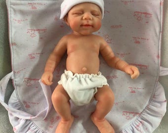 Luxury 22 Inch Full Silicone Reborn Baby Doll Realistic Handmade Newborn Soft Touch Lifelike Baby Gift