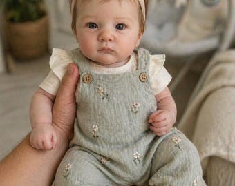 Volledig siliconen reborn-babypop 20 inch Drinken en plassen Levensecht speelgoedcadeau voor pasgeborene