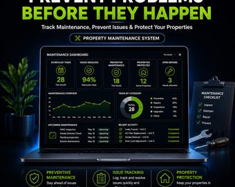 Airbnb Property Protection System | Maintenance & Repair Management Dashboard