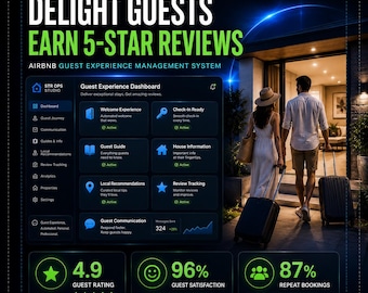 Airbnb Guest Experience Management System | Prevent Bad Reviews, Improve Ratings & Track Guest Satisfaction