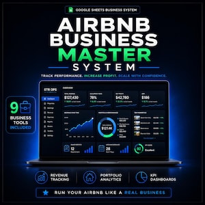 Sistema principale di gestione aziendale Airbnb / Business Intelligence STR e dashboard multi-proprietà