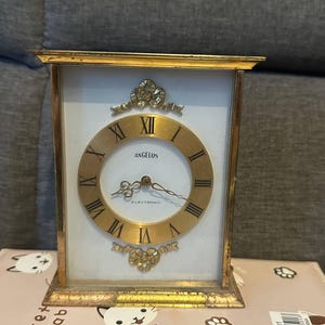 Angelus Table Clock - Etsy