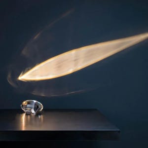 broken star Crystal Eye of the Sky Table Lamp with White, Sunset, Blue-Purple Filters – USB