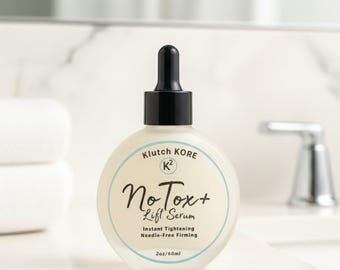 No-Tox Lift Serum | Instant Tightening, Peptide, Hyaluronic Firming Skincare