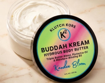 Whipped Body Butter for Dry Skin | Deep Hydration | B5 Moisturizer | Triple Butter | Buddah Kream