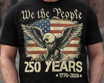 250° anniversario USA 1776-2026 PNG, download digitale patriottico americano