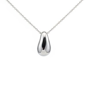 Pebble Charm Necklace: Minimalist Sterling Silver (Gold Plated Options)