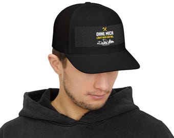 Gorra "Nada funciona sin mí" - Gorra divertida de camionero/operario | Humor de construcción | Regalo para trabajadores de la construcción | AlpenCore