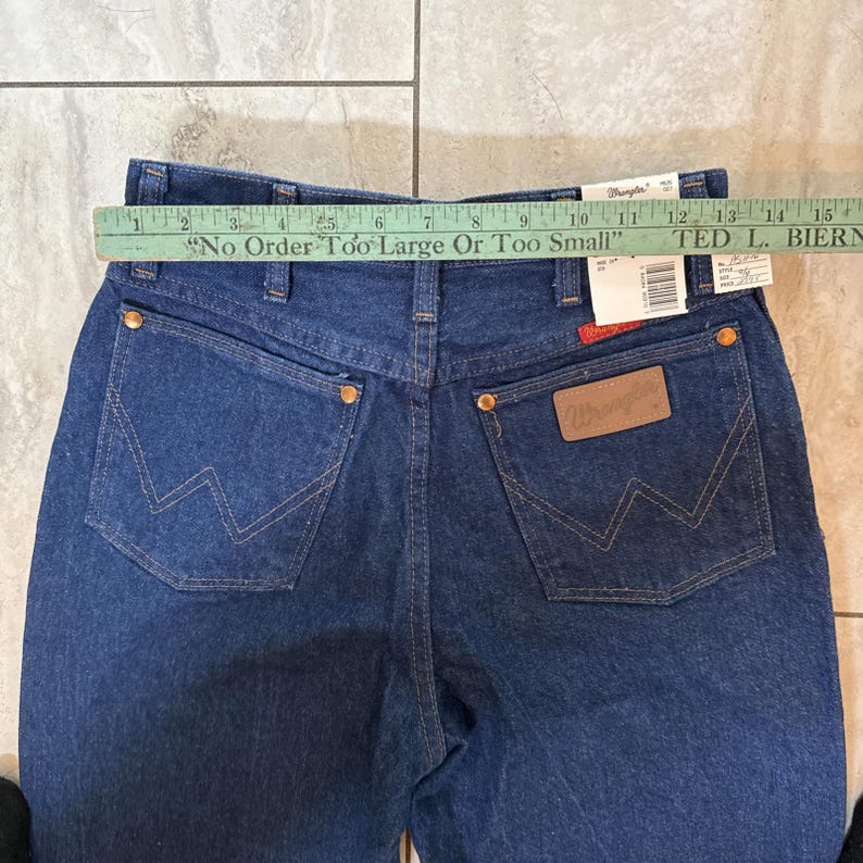 VTG Wrangler Cowboy Cut Jeans Womens Size 9/10x34 Classic Fit 90s 12MWZG New image 11