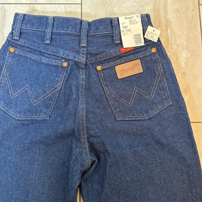 VTG Wrangler Cowboy Cut Jeans Womens Size 9/10x34 Classic Fit 90s 12MWZG New image 5