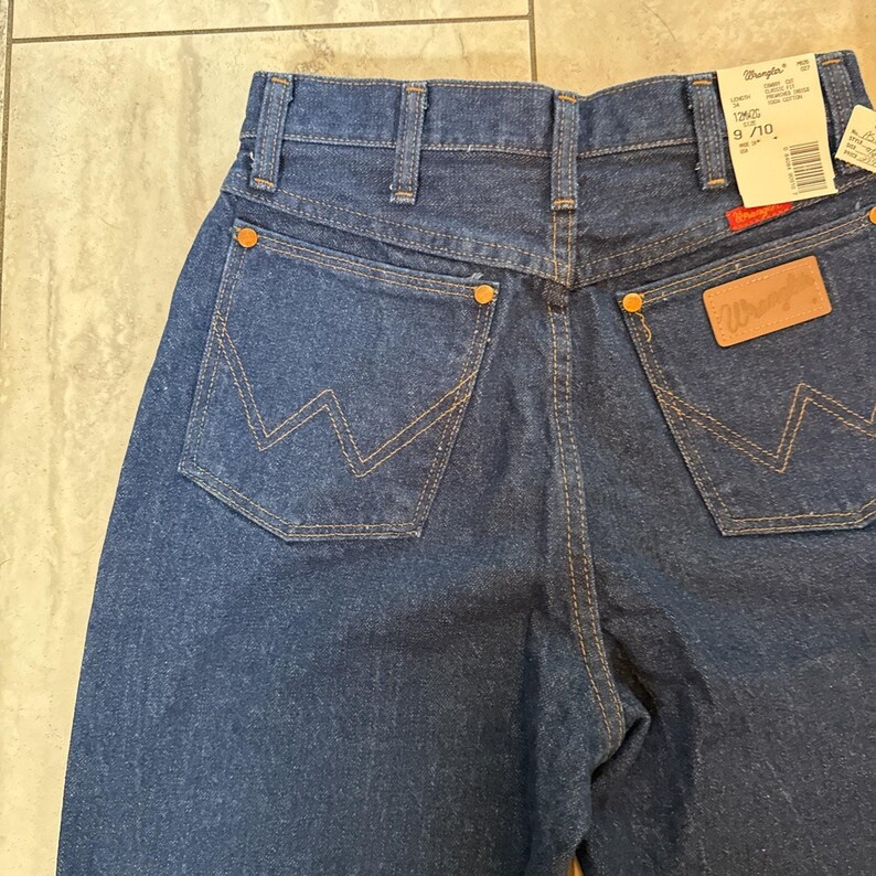 VTG Wrangler Cowboy Cut Jeans Womens Size 9/10x34 Classic Fit 90s 12MWZG New image 4