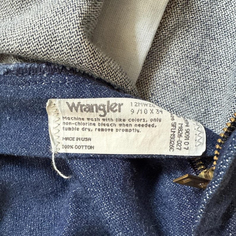 VTG Wrangler Cowboy Cut Jeans Womens Size 9/10x34 Classic Fit 90s 12MWZG New image 13