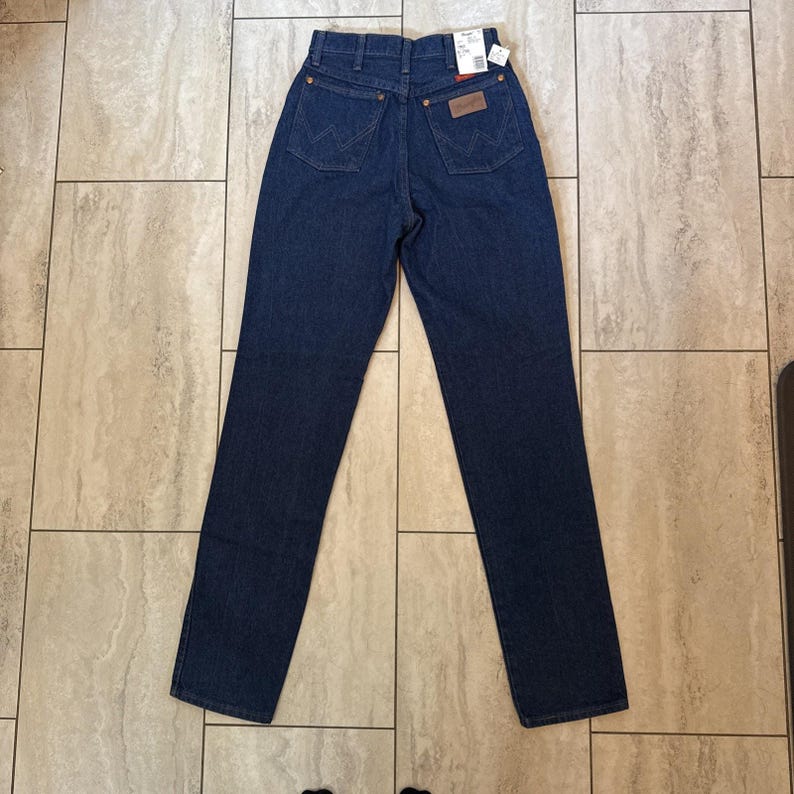 VTG Wrangler Cowboy Cut Jeans Womens Size 9/10x34 Classic Fit 90s 12MWZG New image 3