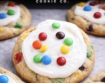 Caja de galletas extravagante M&M Sweet Obsession