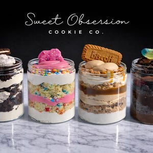 SAMPLER 4 Cake-Jar Sweet Obsession Box