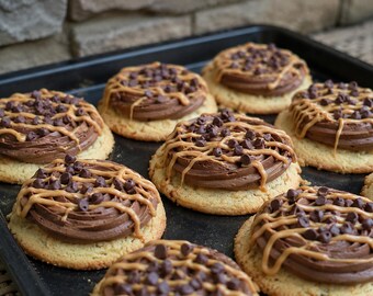 Caja de galletas Sweet Obsession de chocolate, sal marina y mantequilla de cacahuete