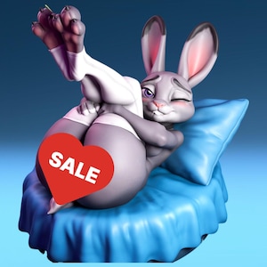 Handgefertigte Judiy Ops Figur – Individuelle 3D-gedruckte & Handbemalte Anime Sammlerskulptur