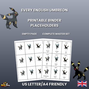 Umbreon Card Gift - 60+ Gift Ideas for 2026