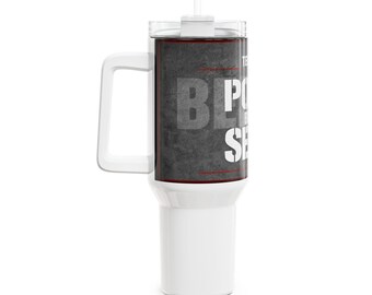 Techno Poor But Sexy Tumbler | 40oz Insulated Travel Cup