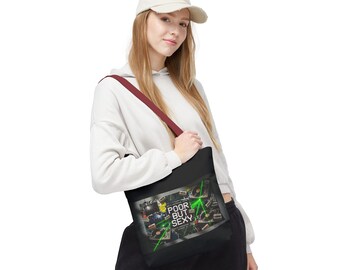 Poor But Sexy Tote Bag | Collage Graphic, Urban Street Art