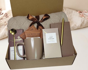 Gift Box for Men, Father's Day Gift Set, Birthday Care Package for Him, Husband Anniversary Basket, Boyfriend Comfort Surprise