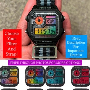 Reloj Casio Royale AE1200 personalizado: ¡elige tu filtro y correa!