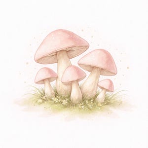 Paquete de imágenes prediseñadas de hadas caprichosas, conjunto de imágenes prediseñadas de jardín de hadas en acuarela, linda ilustración de hadas, imágenes prediseñadas florales de fantasía, 39 PNG imagen 17