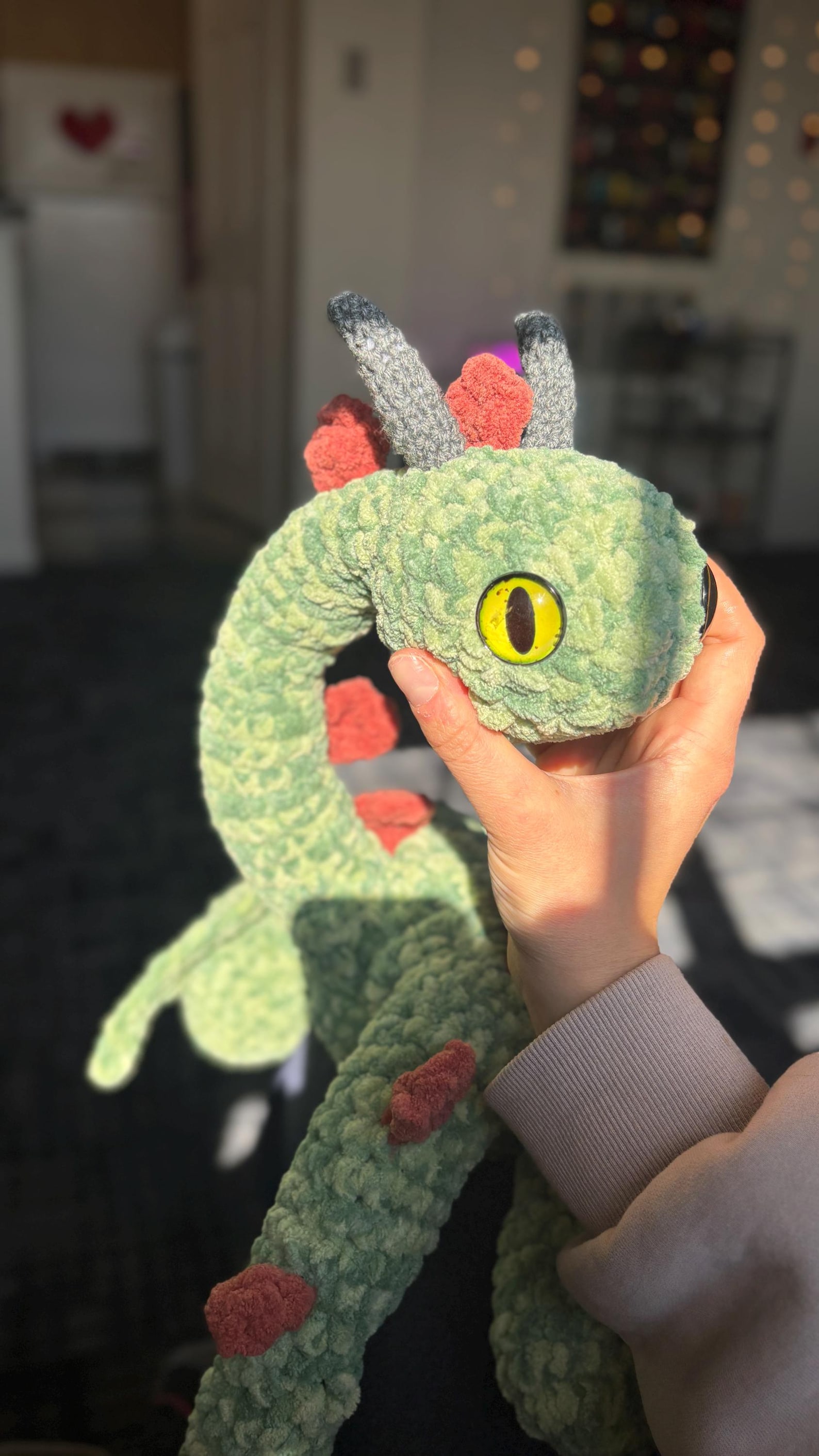 Hideous Pattern Amigurumi Dragon Crochet Pattern, Adorable Hideous Zippleback Inspired ...