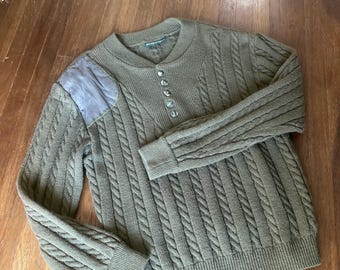 Vintage Buck & Duck Sweater Herren Pullover MEDIUM
