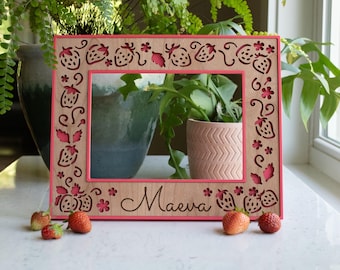 Strawberry Picture Frame | Strawberry Decor