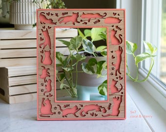 Cat Picture Frame | Cat Lover Gift