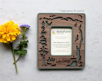 Lake George New York Magnetic Frame | Adirondacks