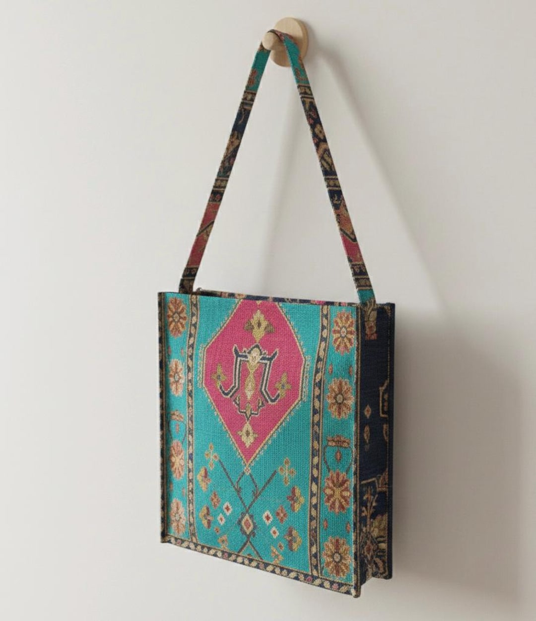 Boho Ethnic Tote Bag Sewing Pattern PDF Digital Download - Etsy