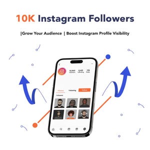 10K Instagram-Follower | Wachsen Sie Ihr Publikum | Verbessere die Sichtbarkeit deines Instagram Profils
