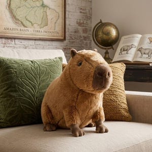 Jellycat London Clyde Capybara Soft Plush - Jolie poupée douce en peluche