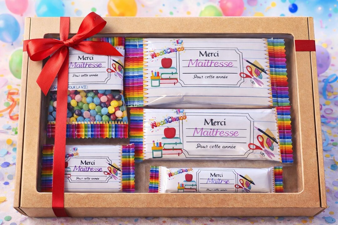 Thank You Teacher School Gift Set - Etsy